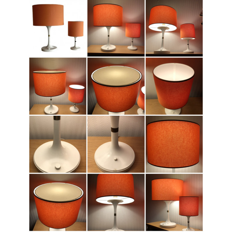 Paire de lampes space age ERCO - Germany 70s