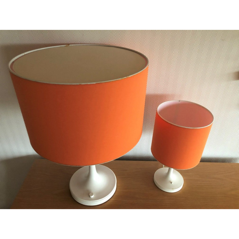 Paire de lampes space age ERCO - Germany 70s