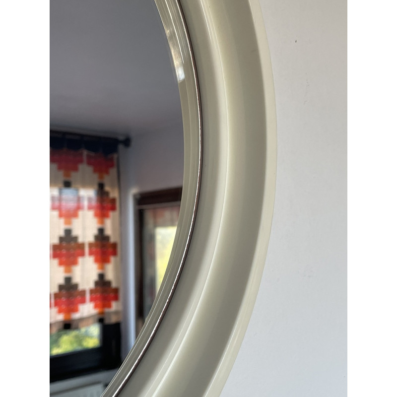 Miroir rond Pop vintage 1970s