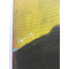 Tableau peinture portrait "Soleil voilé de Claude Lapointe