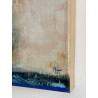 Tableau peinture acrylique « L'arbre bleu »
