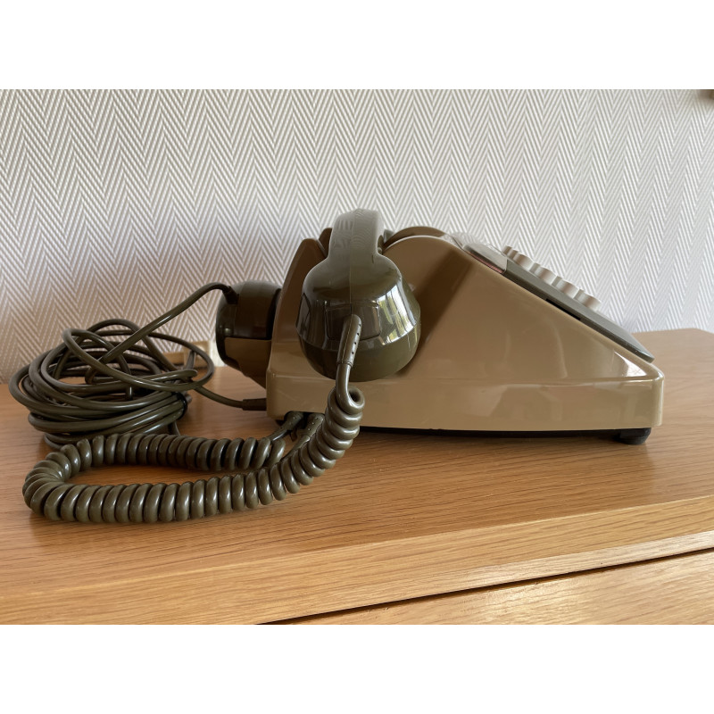 Téléphone vintage Socotel à touches des années 80