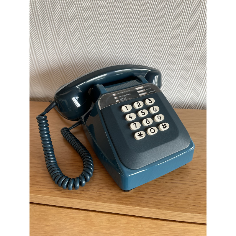 Téléphone vintage Socotel à touches des années 80