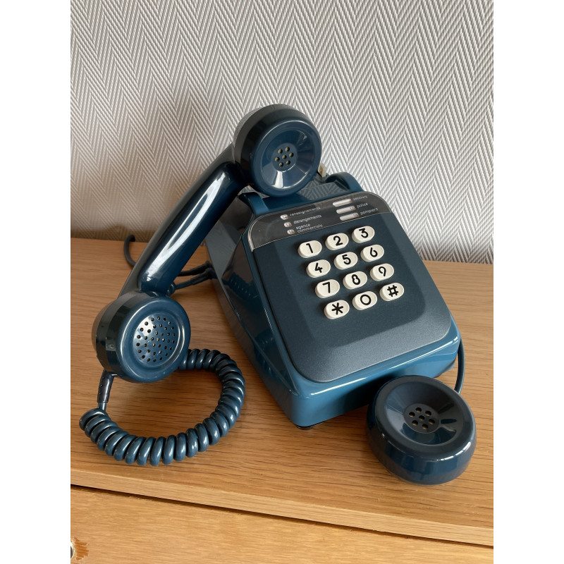 Téléphone vintage Socotel à touches des années 80