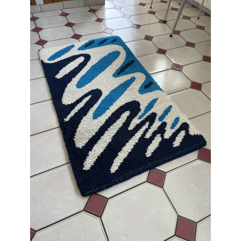 Tapis en laine vintage 1973