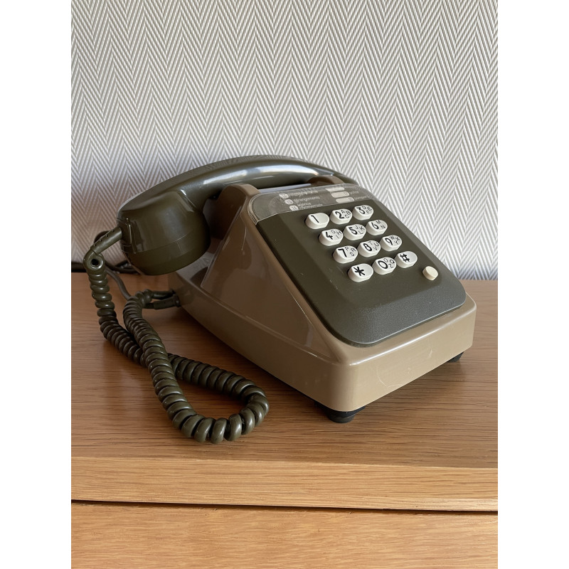 Téléphone Socotel à touches des années 80