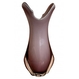 Vase Sommerso en verre de Murano