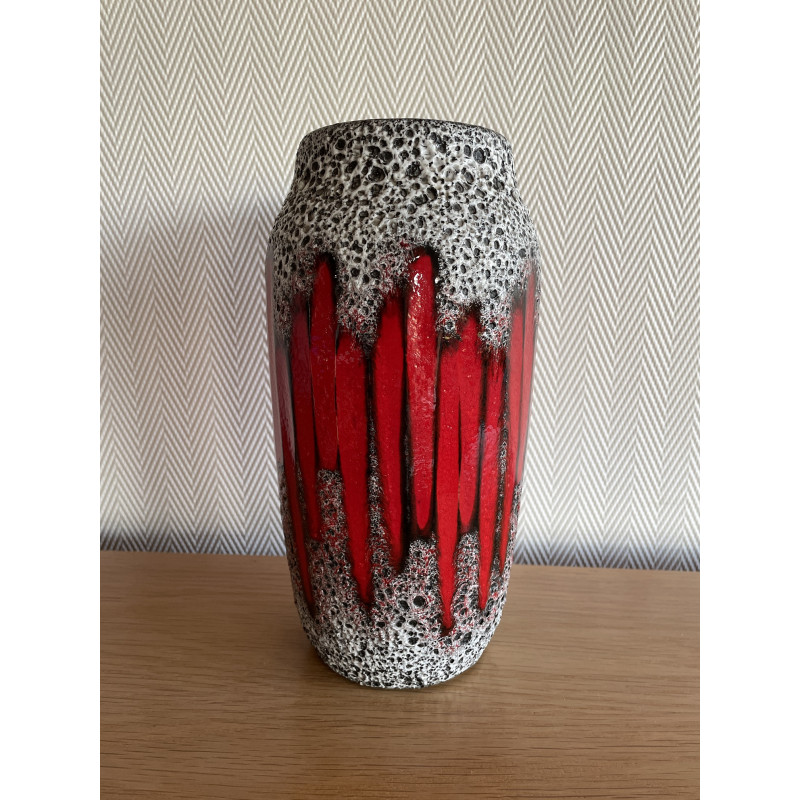 Vase en céramique Fat Lava