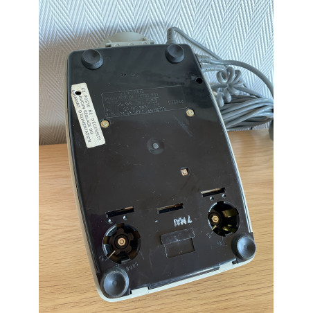 Ancien Téléphone fixe BLEU Vintage SOCOTEL à cadran Années