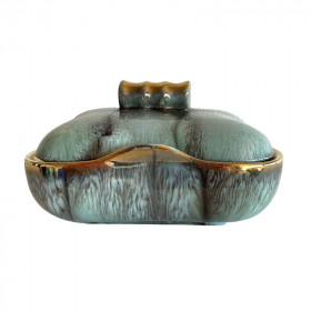 Boite à bijoux vintage en céramique...