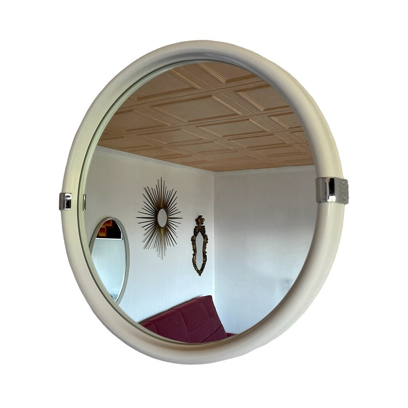 Miroir CARRARA & MATTA 70s mirror space age vintage bakelite mirror model Oceania