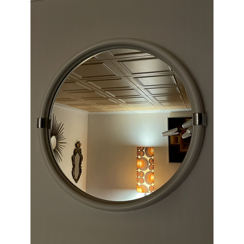 Miroir CARRARA & MATTA 70s mirror space age vintage bakelite mirror model Oceania