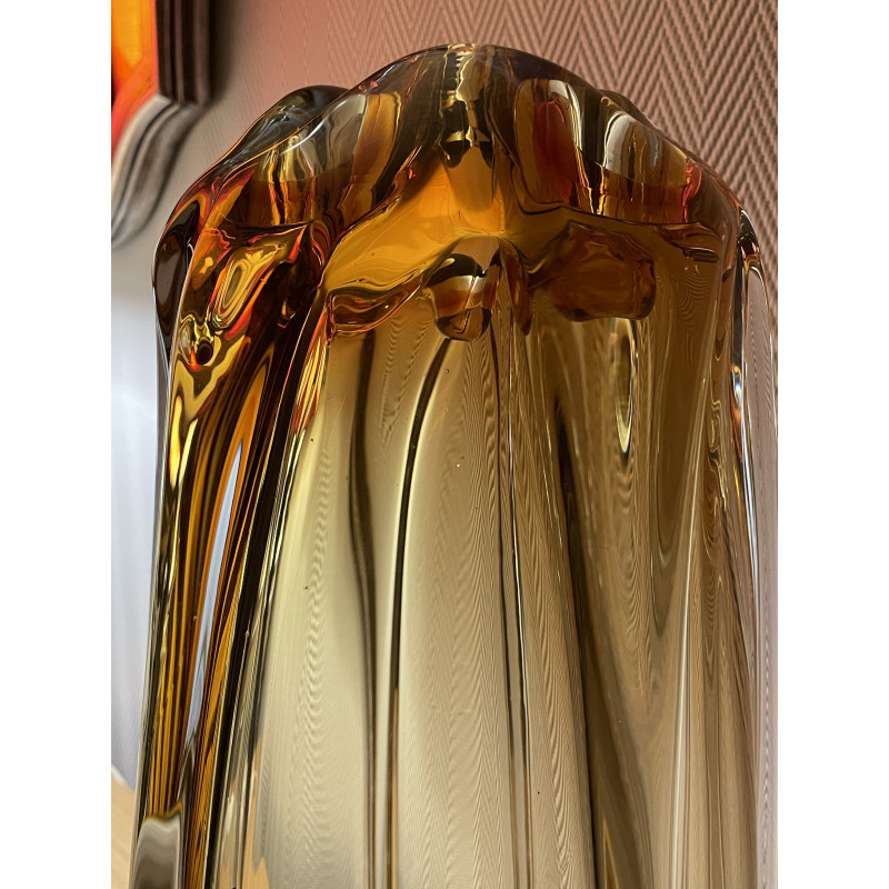 Grand vase en verre de Murano