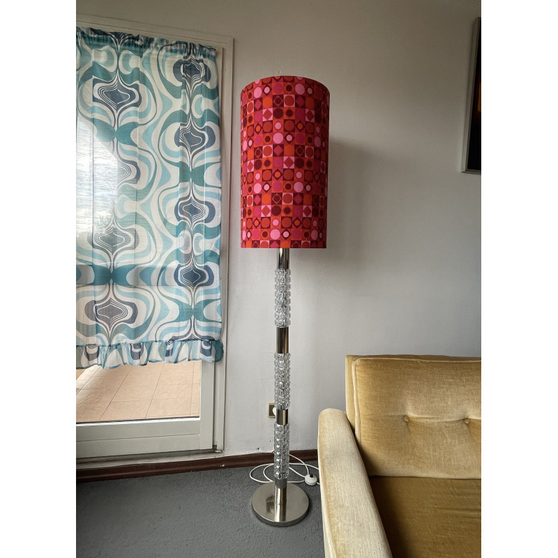 Lampadaire éclairé vintage, Allemagne, 1960s