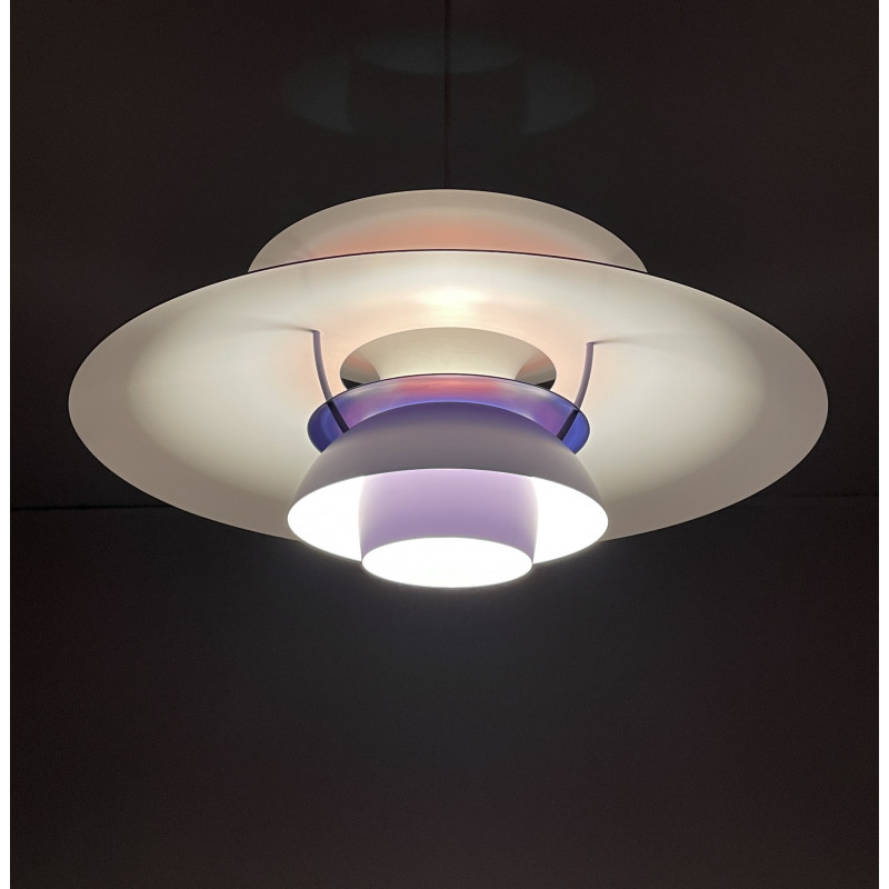 Suspension Ph5 Purple par Poul Henningsen pour Louis Poulsen Danemark