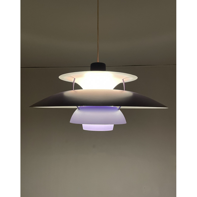 Suspension Ph5 Purple par Poul Henningsen pour Louis Poulsen Danemark