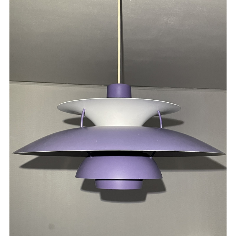 Suspension Ph5 Purple par Poul Henningsen pour Louis Poulsen Danemark