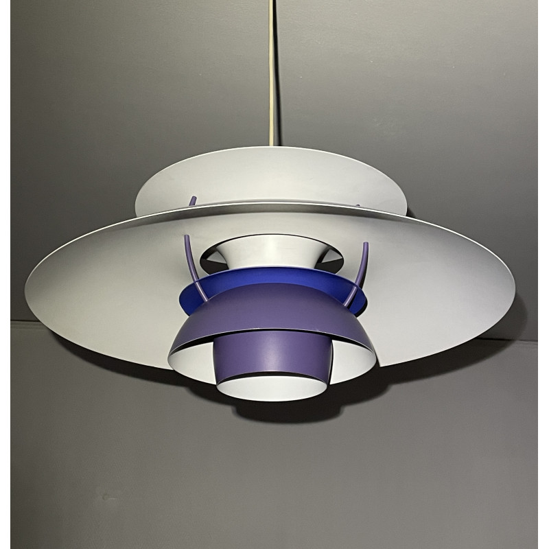 Suspension Ph5 Purple par Poul Henningsen pour Louis Poulsen Danemark