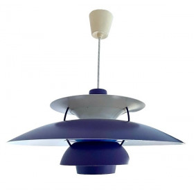 Suspension Ph5 « lila » par Poul Henningsen pour Louis Poulsen Danemark