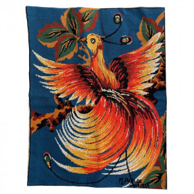 apisserie canevas « Oiseau des isles » 1970