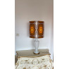 Lampe de meuble opaline blanche Electro