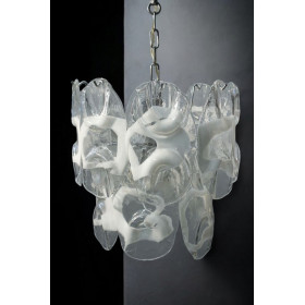 Lustre en verre de Murano, Italie, 1970s