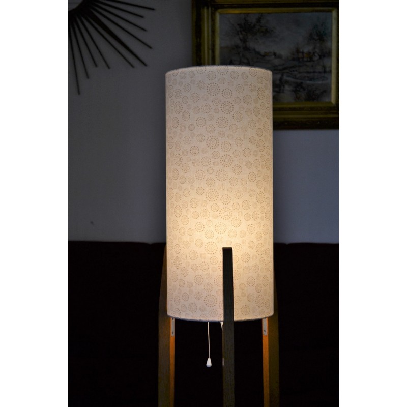 Lampadaire tripode PEACE vintage 1960s