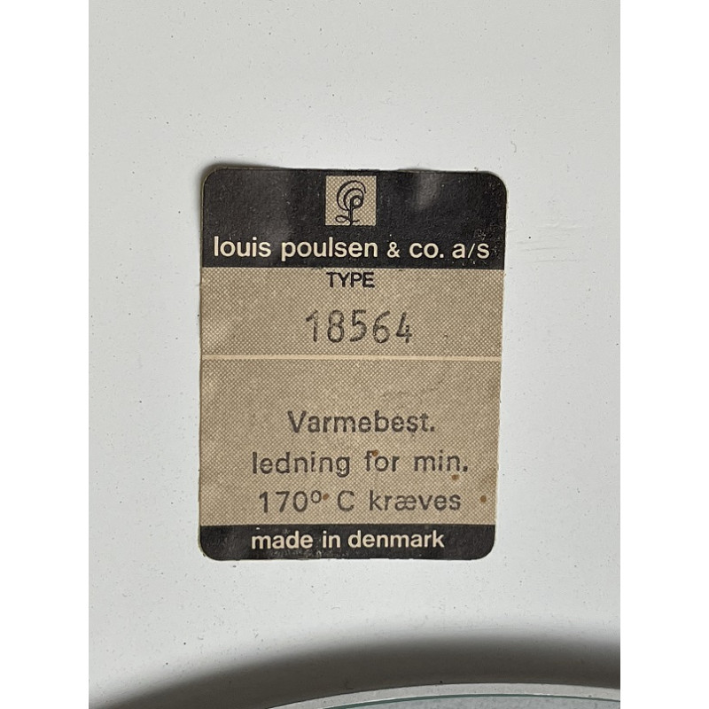 Lampe à suspendre Louis Poulsen - Klassependel - années 60 Lampe à suspendre Louis Poulsen - Klassependel - années 60