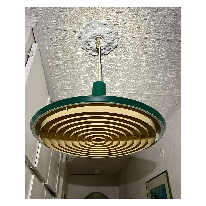 Lampe à suspendre Louis Poulsen - Klassependel - années 60 Lampe à suspendre Louis Poulsen - Klassependel - années 60