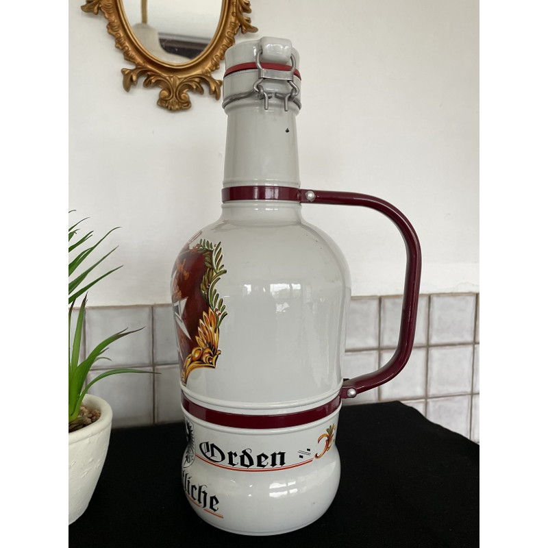 Bouteille décorative allemande vintage – “Deutsche Orden Christliche”