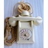 Téléphone PTT rétro en bakélite des années 60
