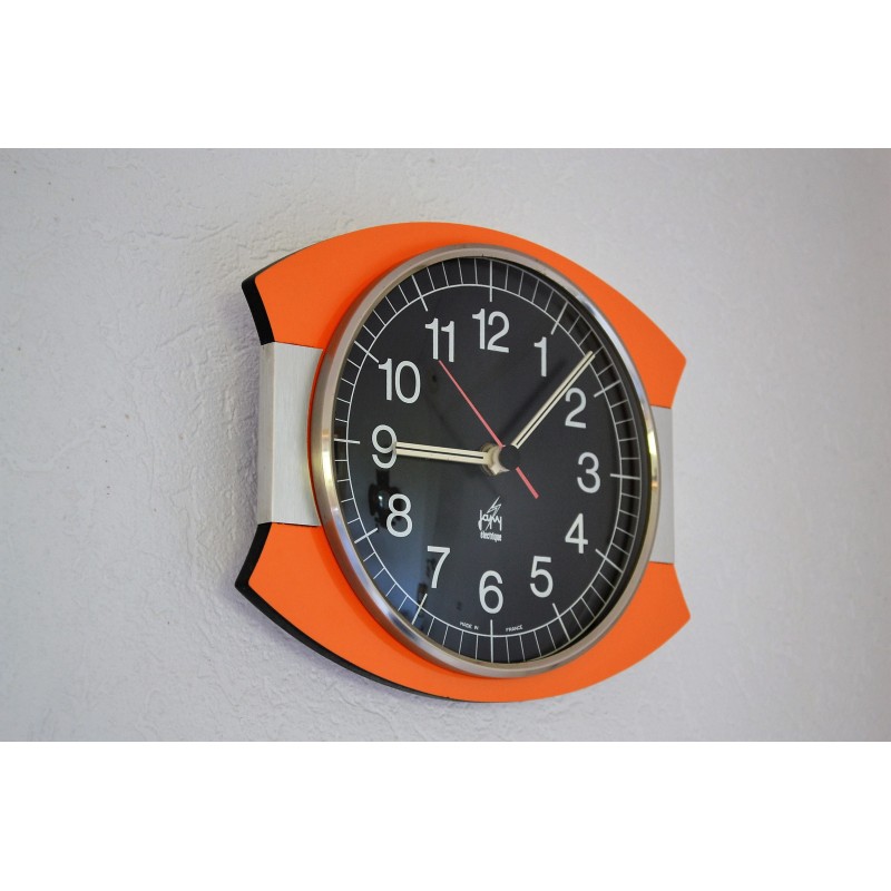 Horloge Japy formica vintage 1960s