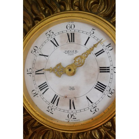 Belle Horloge murale vintage Beroz en bois sculpté – style montres de poche - Collection