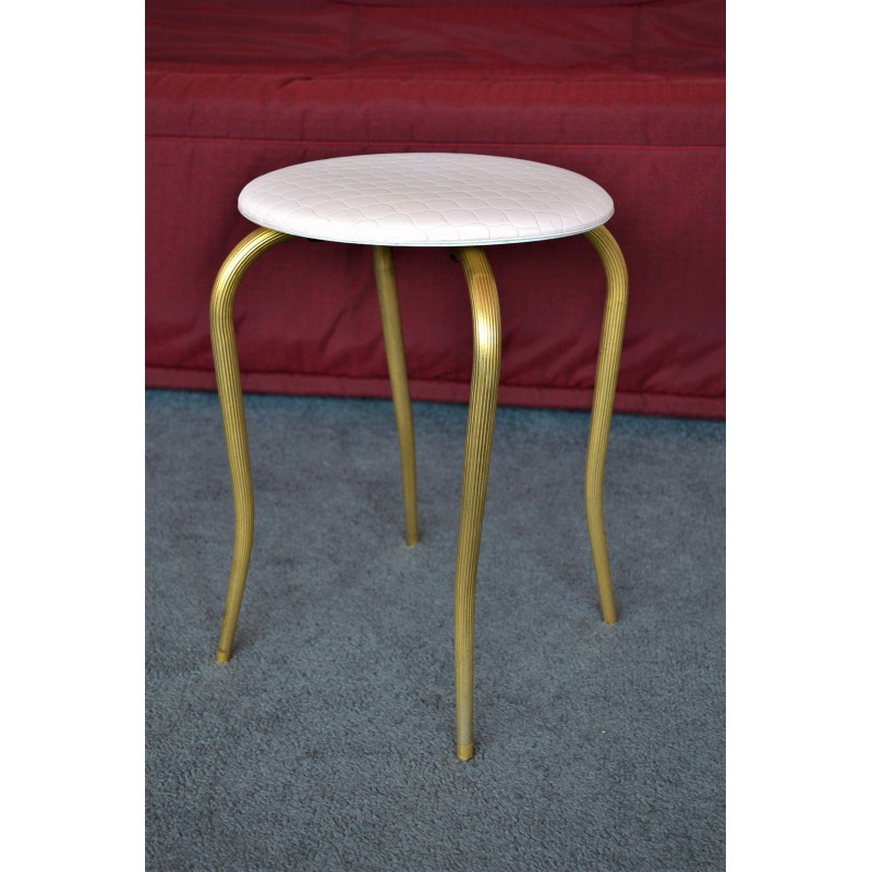 Tabouret Soudexvynil vintage 1970s