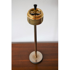 Cendrier Roulette Ashtray Schleuderascher laiton ciselé - germany 50 60