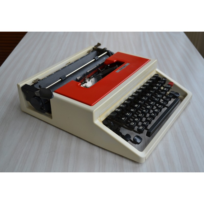 Machine à écrire portative Oxford by Olivetti des années 70