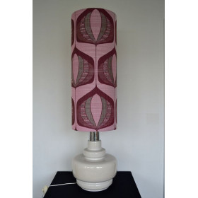 Lampe de sol Lotus Purple vintage 1970s