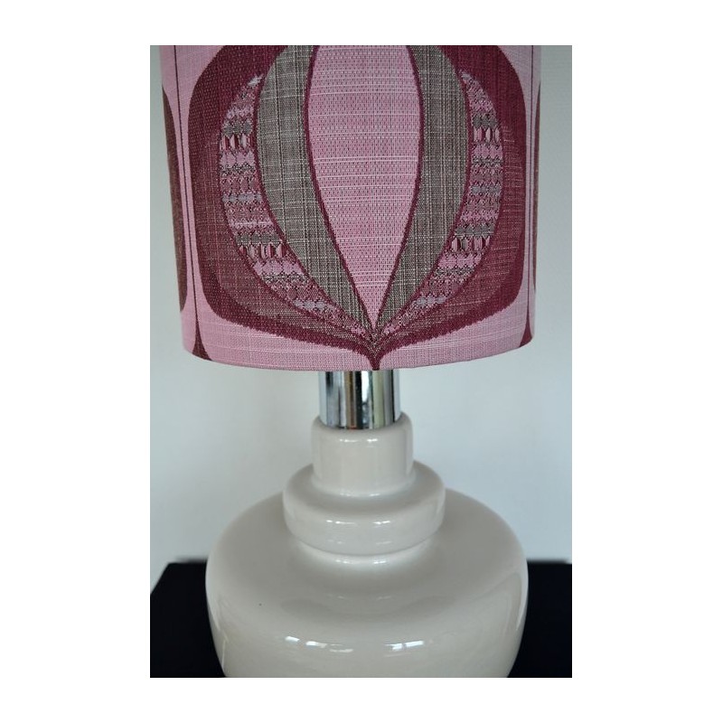 Lampe de sol Lotus Purple vintage 1970s