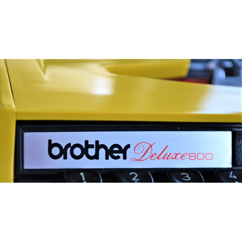 Machine à écrire Brother Deluxe800 - vintage 70 80