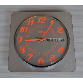Horloge murale Kiplé vintage 1970s