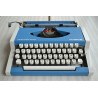 Machine à écrire portative Olympia - vintage des années 70