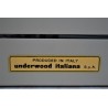 Machine à écrire Underwood 18 by Olivetti - vintage 1968