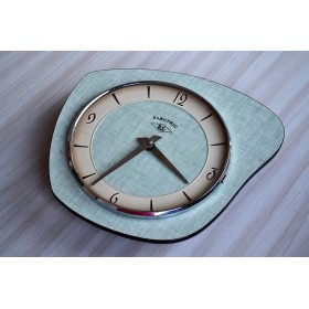 Horloge de cuisine formica vintage 1960s