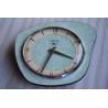 Horloge de cuisine formica vintage 1960s