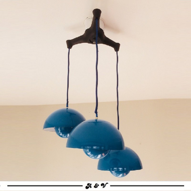 Suspension Flowerpot design Verner Panton par Louis Poulsen - 1960s Suspension Flowerpot design Verner Panton par Louis Poulsen - 1960s