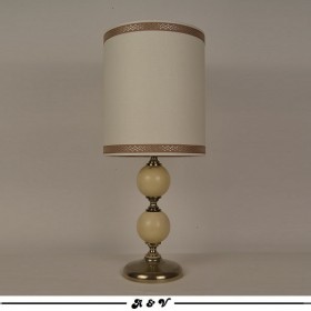 Lampe à poser CHEVRON vintage 70s