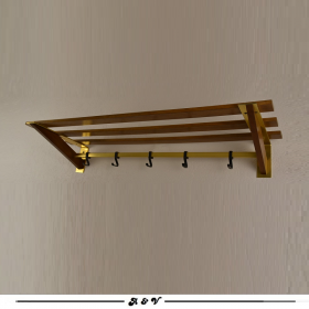 Porte manteaux mural des années 60 70