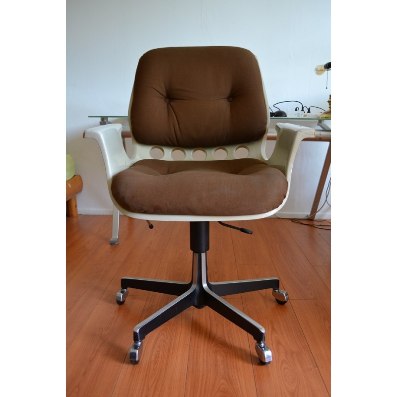 Fauteuil de bureau Modèle 7104 Giroflex de Martin Stoll - Vintage 1960s