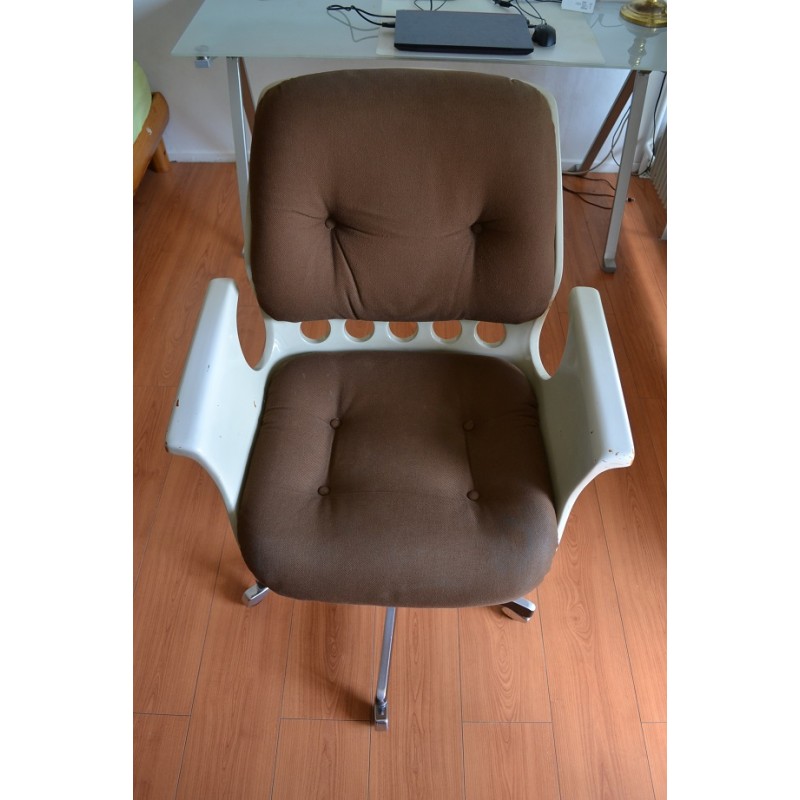 Fauteuil de bureau Modèle 7104 Giroflex de Martin Stoll - Vintage 1960s