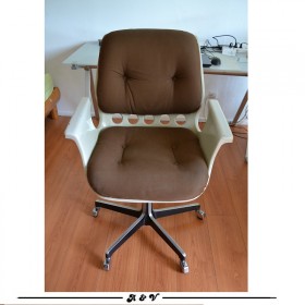 Fauteuil de bureau Modèle 7104 Giroflex de Martin Stoll - Vintage 1960s